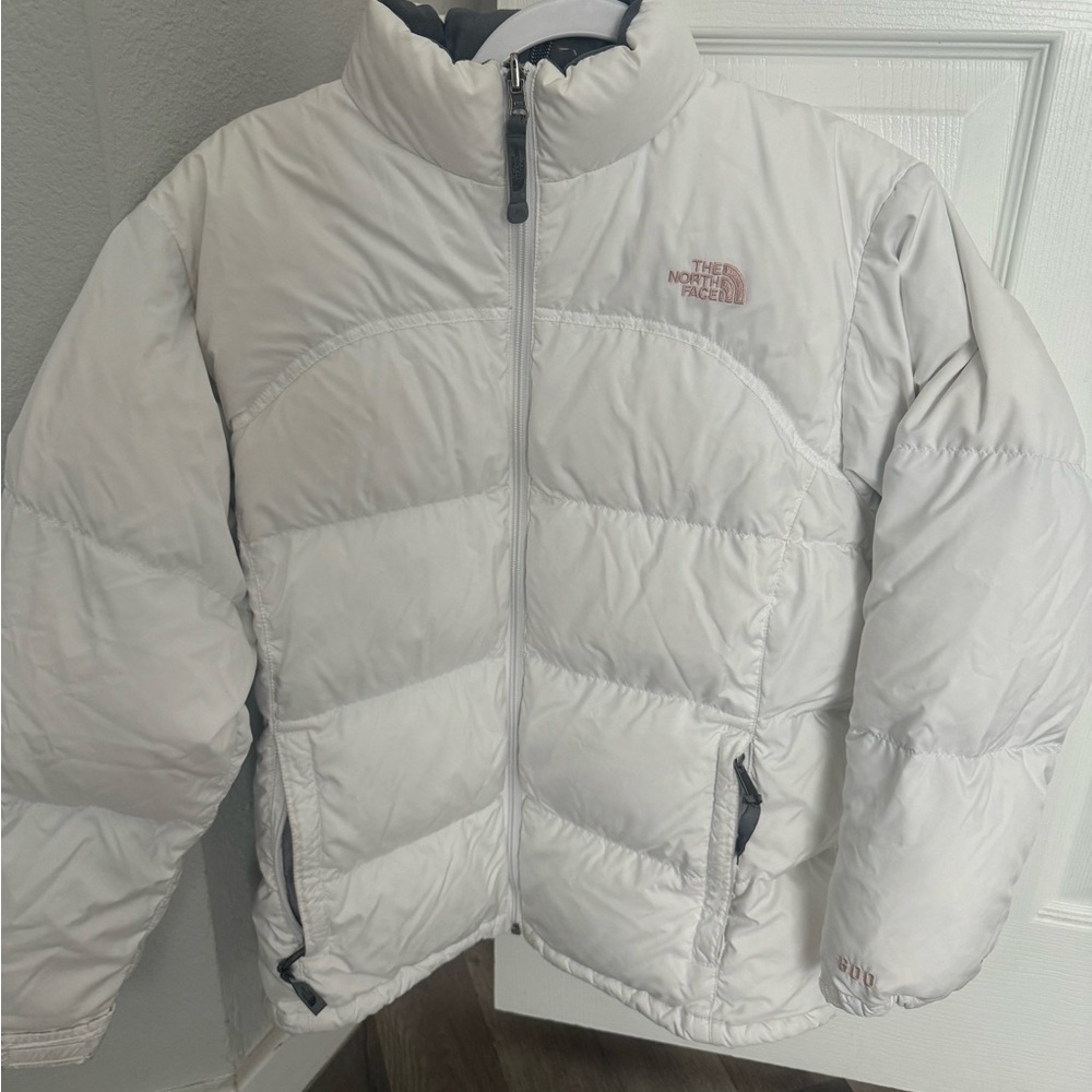 The North Face White Puffer Jacket